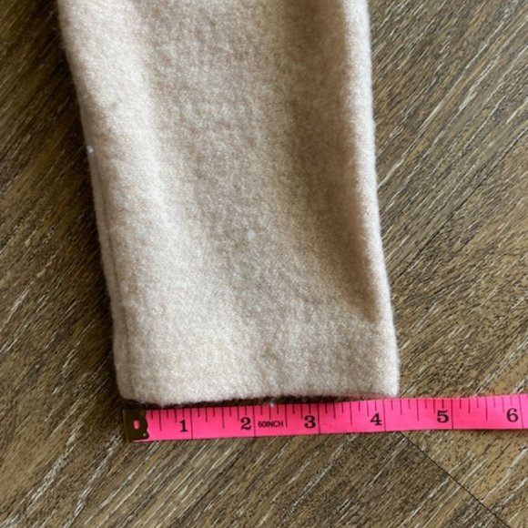 Rosie Neira Denisse 100% Wool Neutral Colorblock Size S Cardigan - Picture 11 of 12